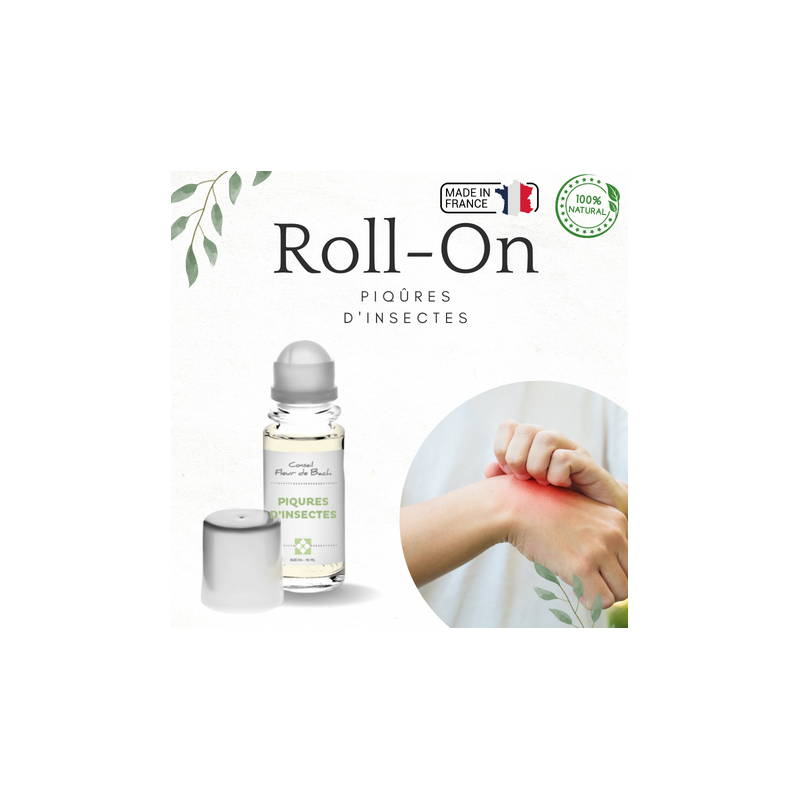 Mélange d'Huiles essentielles Piqûres d'insectes- Roll-on