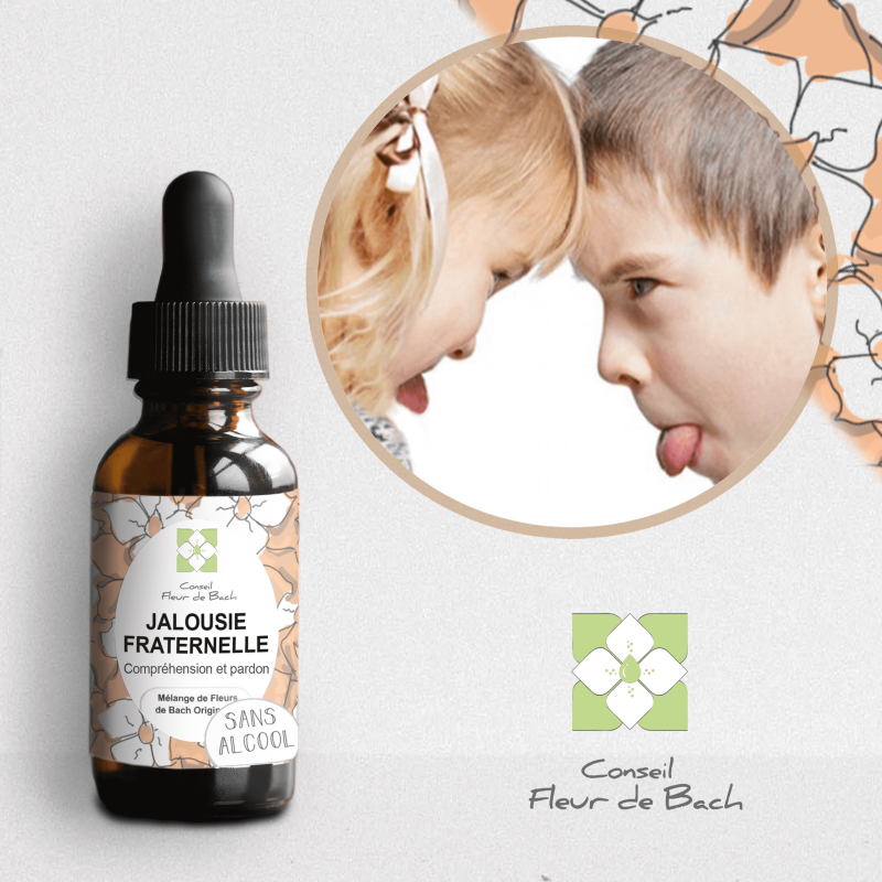 Fleurs de Bach Enfants Jaloux pour calmer la Jalousie de vos enfants. Fleurs de Bach Enfants Jaloux pour calmer la Jalousie de vos enfants.