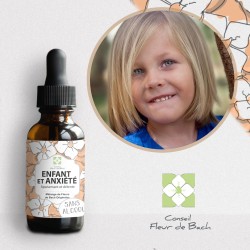 Fleurs de Bach Enfant et Anxieté - Calmer ses peurs et ses angoisses