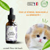 Fleurs de Bach Chat Stressé un mélange efficace pour l'apaiser