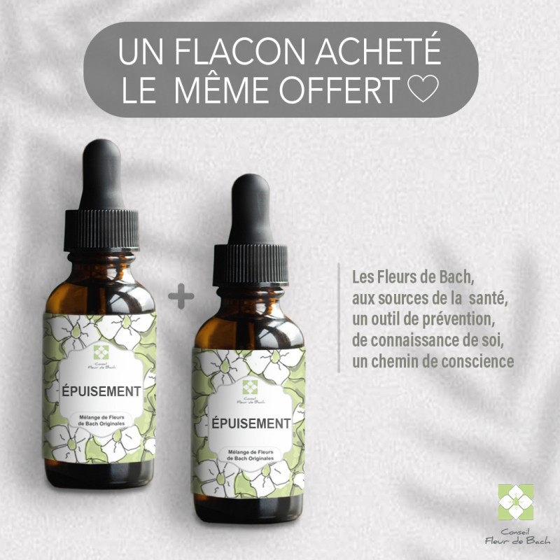 Fleurs de Bach Epuisement