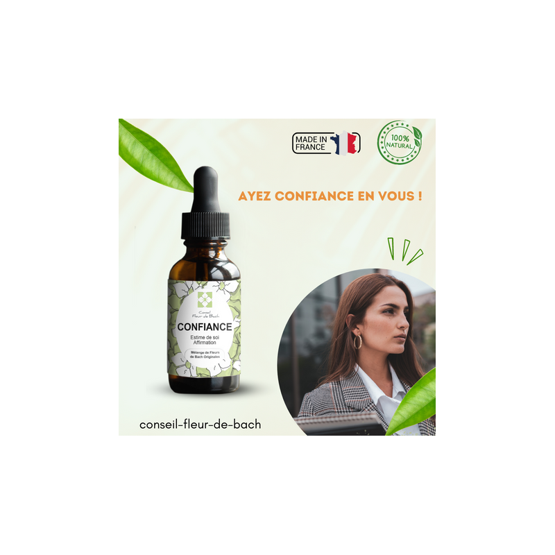 Fleur de Bach confiance en soi- Une aide efficace et 100% naturelle