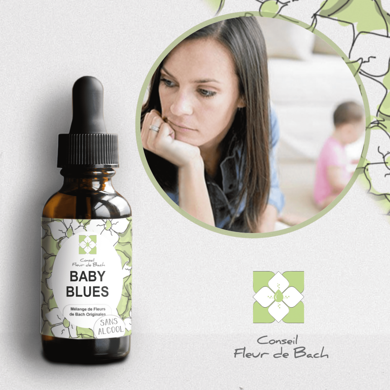 Fleur de Bach Baby Blues un mélange naturel pour l'après grossesse Fleur de Bach Baby Blues un mélange naturel pour l'après grossesse