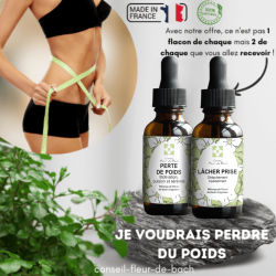 Je voudrais perdre quelques Kilos, mais je n'y arrive pas - Conseil-fleur de bach vous aide.