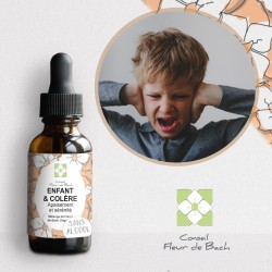 Fleurs de Bach Enfants Sans Alcool - Pour les enfants colereux