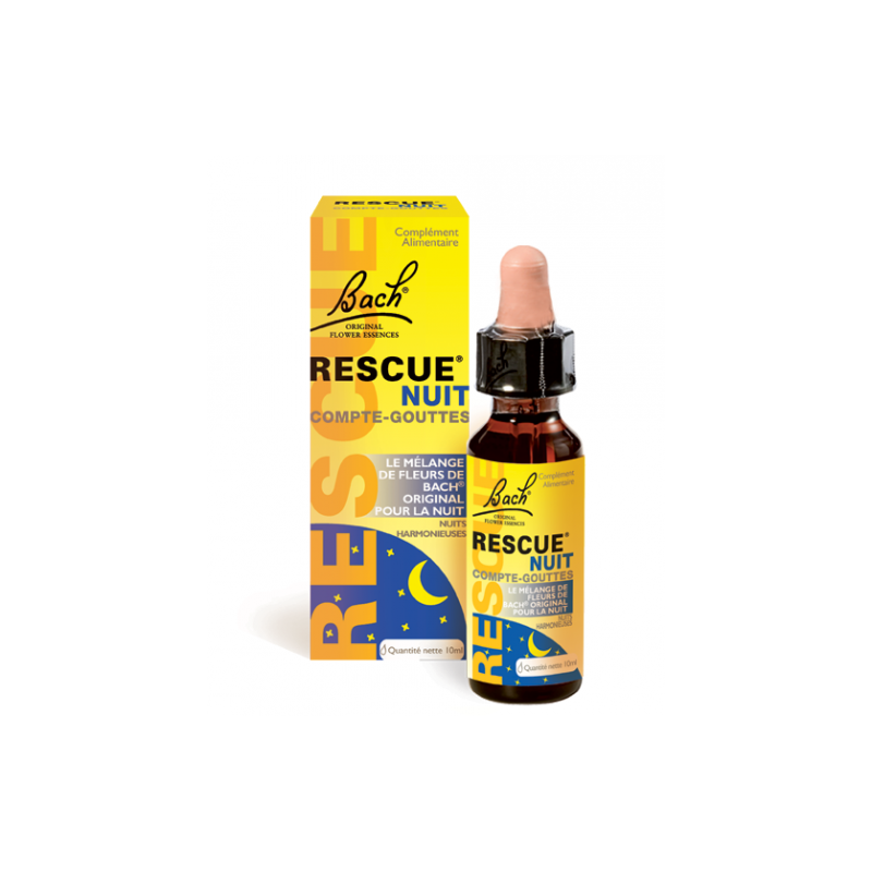 Rescue Nuit compte gouttes 10 ML Rescue Nuit compte gouttes 10 ML