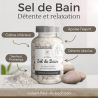 Sel de bain aux fleurs de Bach et aux Huiles essentielles - Detente et Relaxation BIO