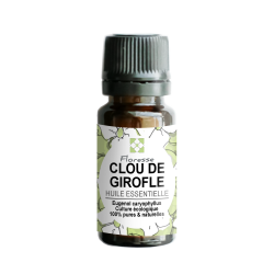 FLORESSE - Huile essentielle de CLOU DE GIROFLE - 100% Pure, Naturelle, Intégrale.