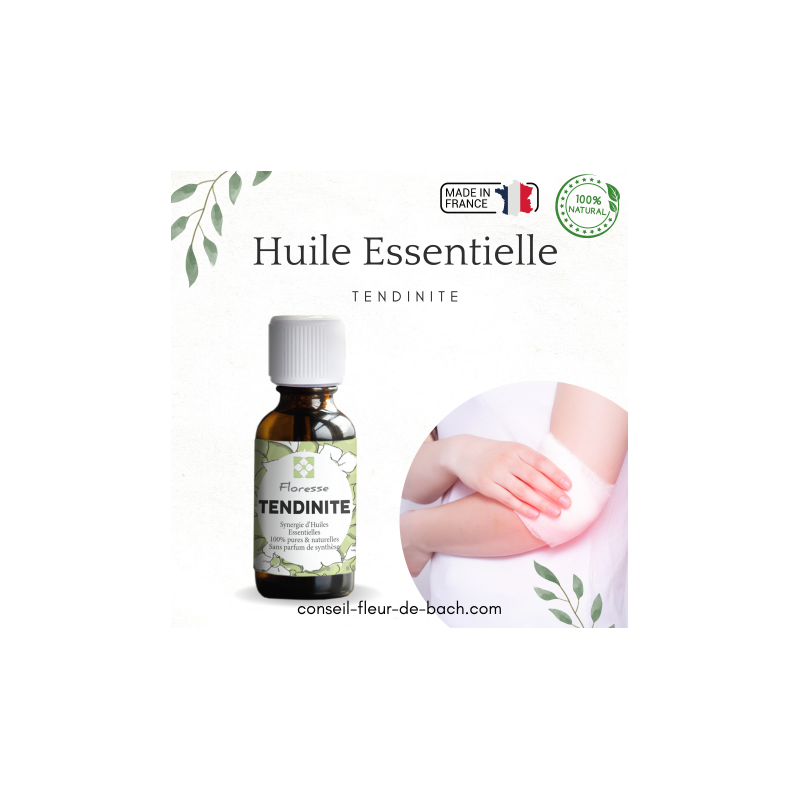 FLORESSE - Soulager et soigner une Tendinite avec un mélange d'huiles essentielles