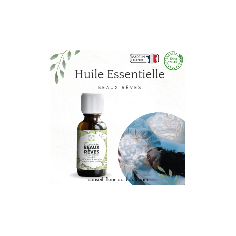 FLORESSE - Mélange d'Huiles essentielles en diffusion pour le sommeil des  bébes et enfants