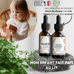 Mon enfant fait Pipi au lit - Comment puis-je l'aider - Conseil fleur de Bach