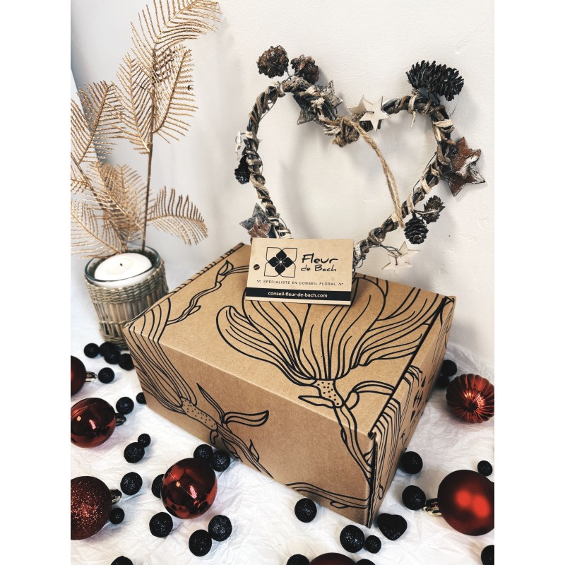 Coffret de sels de Bain aux fleurs de Bach et aux huiles essentielles