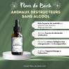 Fleurs de Bach Animaux Destructeurs sans alcool- Produit naturel
