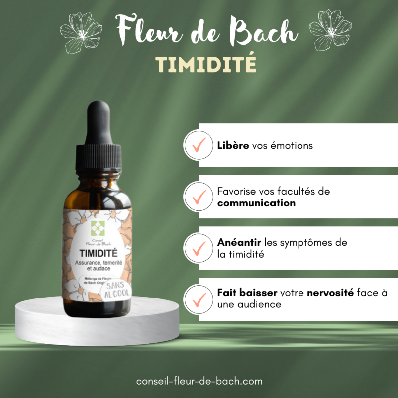 Fleurs de Bach Timidité