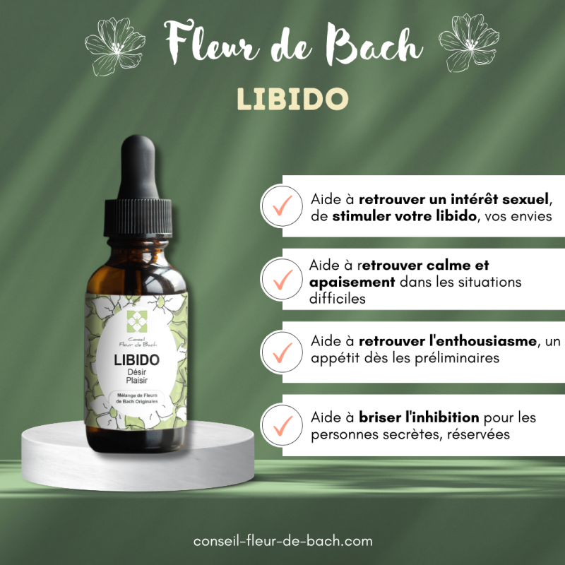 Fleurs de Bach Libido pour Retrouver Désirs et Sexualité épanouie