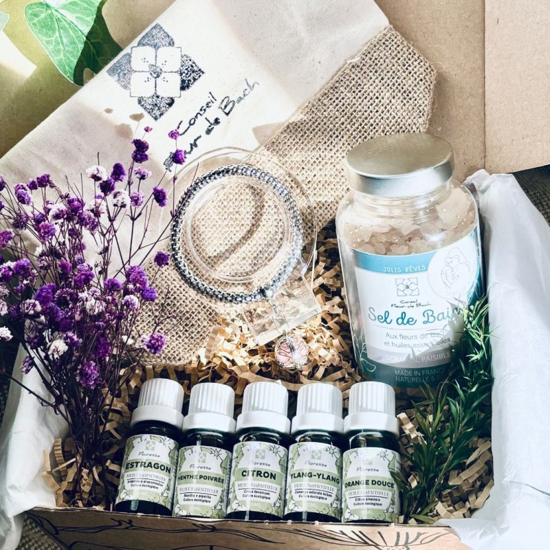Coffret Sel de Bain Sommeil et Huiles essentielles