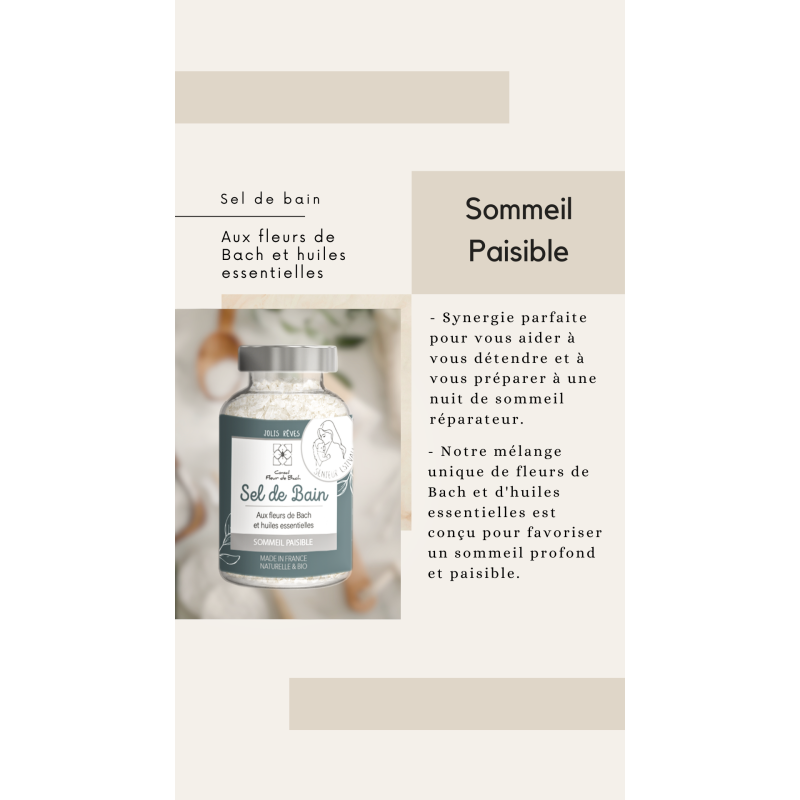 Coffret Sel de Bain Sommeil et Huiles essentielles