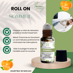 Huiles Essentielles en mélange pour le sommeil en Roll-on- Mieux dormir