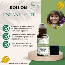 Huiles Essentielles pour enfants Hyperactifs - Nerveux en Roll-on