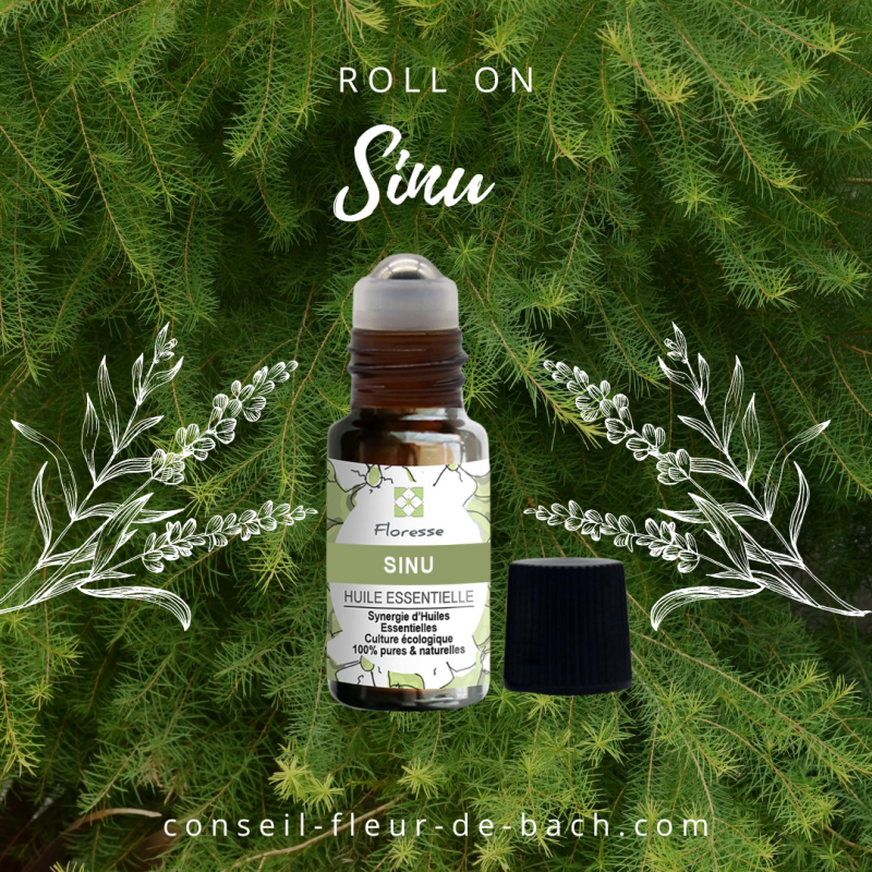 Huiles Essentielle SINU en Roll-on pour soulager les maux dus à la sinusite