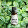 Huile Essentielle de Basilic -100% Pure, Naturelle, Intégrale.