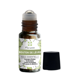 Mélange d'huiles essentielles pour stopper les boutons de fièvre en Roll-on- SOS idéal