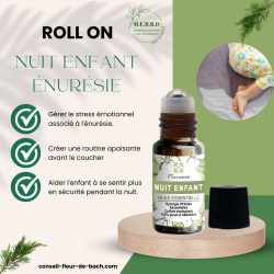 Mélange d'Huiles Essentielles en Roll-on pour régler les problèmes de l'énurésie