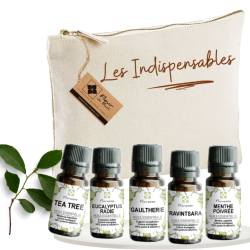 Coffret de 5 Huiles essentielles : Les indispensables