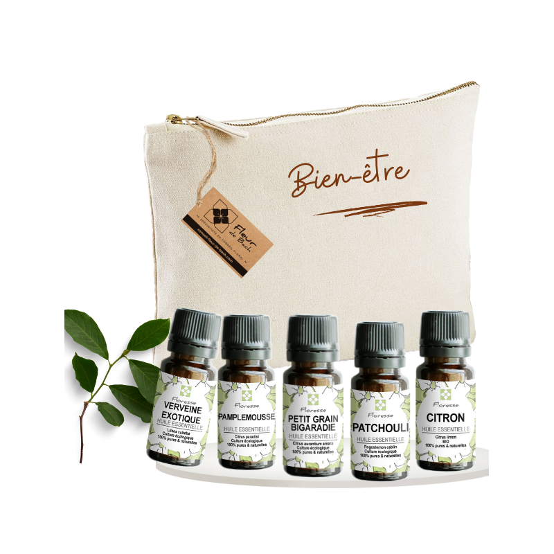 Coffret de 5 Huiles essentielles : Spécial diffusion Coffret de 5 Huiles essentielles : Spécial diffusion