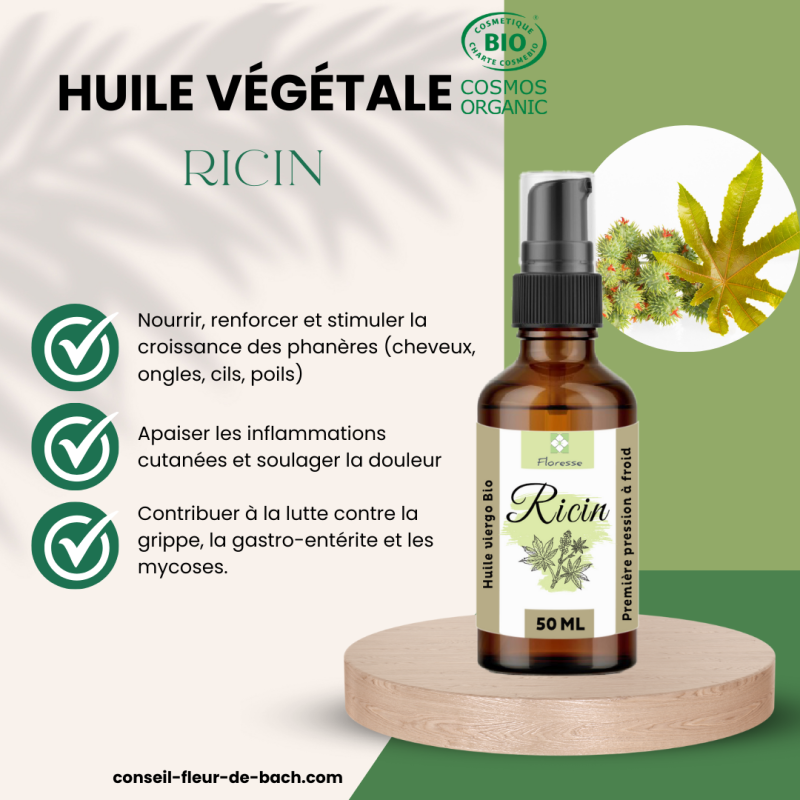 COFFRET HUILE DE RICIN BIO + KIT OFFERT