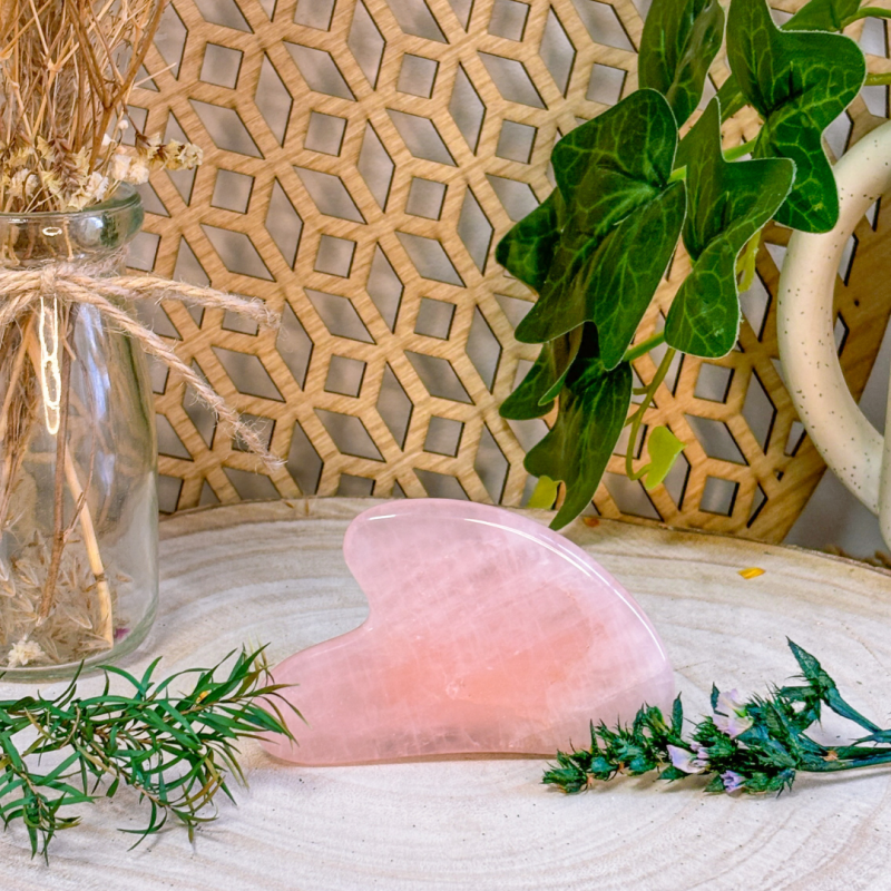 PEAUX LUMINEUSE - DUO HUILES VEGETALES + GUA SHA