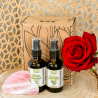 PEAUX LUMINEUSE - DUO HUILES VEGETALES + GUA SHA